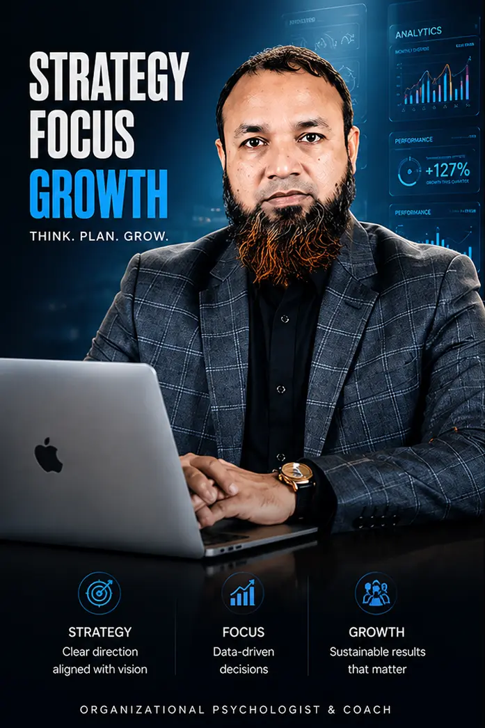 organizational psychologist and coach sawkat